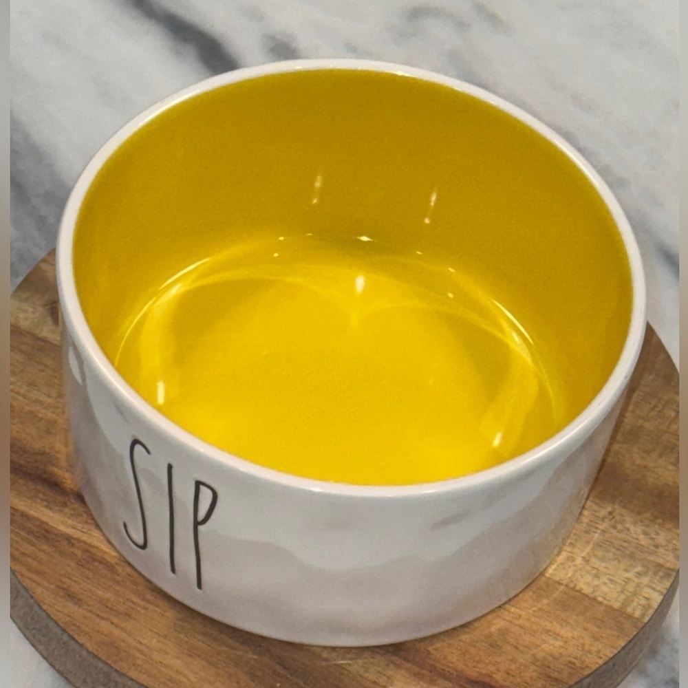 Rae Dunn Sip Medium Pet Bowl - Picture 3 of 6